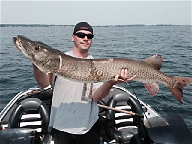 musky and smallmouth bass